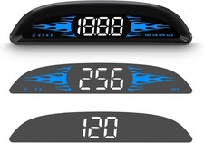 AMROOLOO GPS Speedometer Car, Showing Speed, Speedometer, Speeding Reminder and