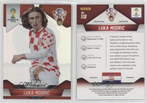 2014 Panini Prizm World Cup Silver Prizm Luka Modric #118