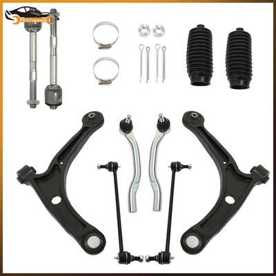 For HONDA PILOT 2006 - 2008 Front Lower Control Arm Kit Tie Rods Sway Bars 10PC