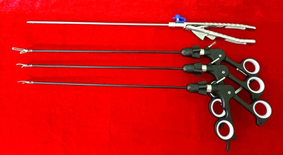 4pc-Laparoscopic Training Kit 5mm Best Quality Reusable Surgical Instrument