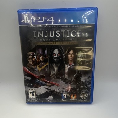 Injustice Gods Among Us Ultimate Edition Sony PS4 Fighting T-Teen NTSC