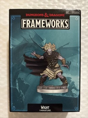 Dungeons & Dragons Frameworks Wight Wizards of the Coast Wizkids Brand New
