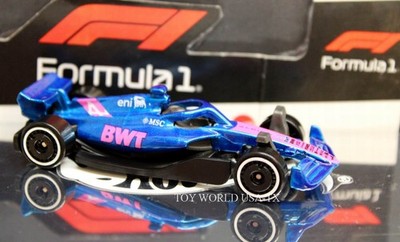 2025 Hot Wheels Formula 1 BWT Alpine F1 Team blue
