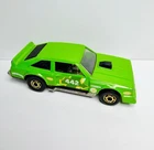 Hot Wheels The Hot Ones 1984 Flat Out 442 Green Oldsmobile Stock Car Vintage