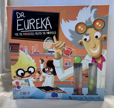 Dr. Eureka Science Experiment Speed Logic Game by Blue Orange Ages 8+ Complete