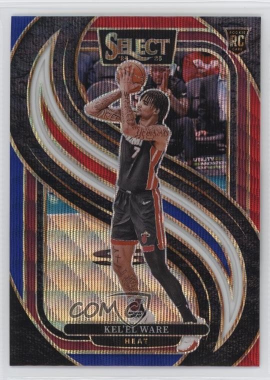 2024-25 Panini Select Premier Level Tri-Color Prizm Kel'el Ware #191 13rw