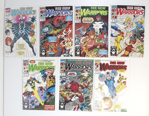 Marvel Comics New Warriors Lot. Hochwertig. Hefte 6,8-12, 28