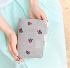 Hobonichi Techo Notebook Cover A6 Size Mina Perhonen Light Berry