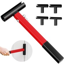 Door Hinge Adjustment Tool Kit, 4 in 1 Hinge Gap Adjusting Wrench Kit for Res...