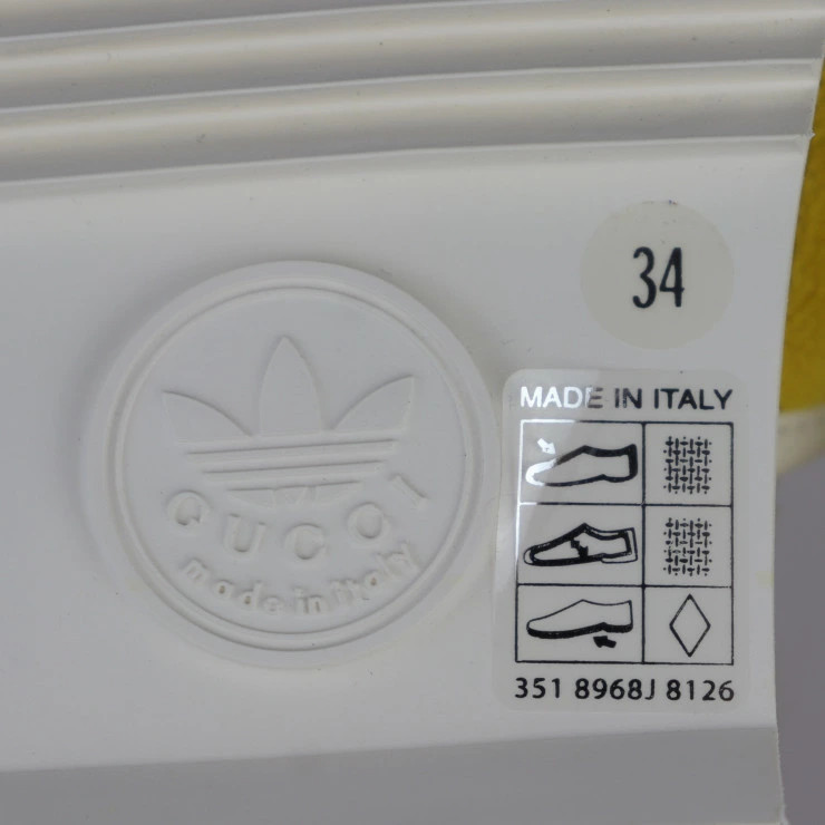 GUCCI platform sandals adidas collaboration sandals 702412 Notation size 34 Cott thumbnail 8
