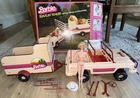 Vintage 1973 Western Barbie Doll Travelin’ Jeep & Horse Trailer Accessories Box