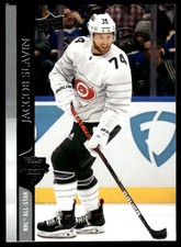 2020-21 UPPER DECK HOCKEY CARD JACCOB SLAVIN #676 CAROLINA HURRICANES 5609