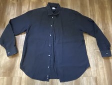 Armani Collezioni black dress shirt men s XL