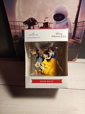 NIB Hallmark Christmas Holiday Ornament Snow White Dopey Happy Disney Princess