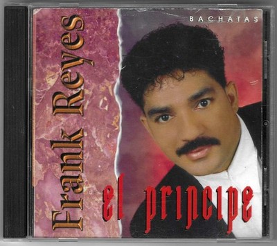 Frank Reyes - El Principe (Bachata) CD album ''back cover is cut''