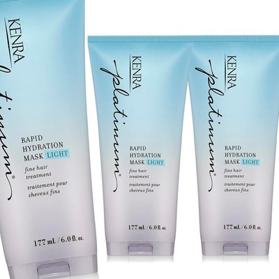 Kenra Platinum Rapid Hydration Mask - 6 oz / Light - Pack of 3