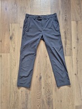 Stromberg Trousers Mens 36R Grey Golf Weather Performance Tech Stretch