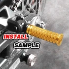 Gold POLE Riser Front Foot Pegs For SuperSport S 939 17 18 19 20 21