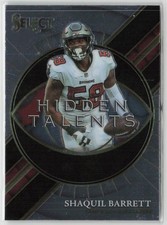 Shaquil Barrett 2021 Panini Select Hidden Talents Tampa Bay Buccaneers #HT-21