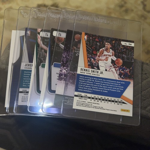 2018-19 panini threads basketball Card Lot 6 Nm Dazzle Holo Iverson Hield NBA - Picture 12 of 16