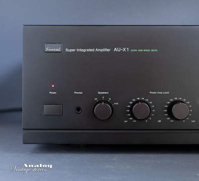 Amplifier Sansui AU X1, Recapped, 100V | eBay UK