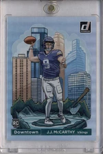 2024 Panini Donruss Downtown! SSP #11 J.J. McCarthy RC