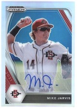 2021 Mike Jarvis Prizm Draft Silver Prizm Auto RC #PDP163 (H2154) $6 MAX SHIP