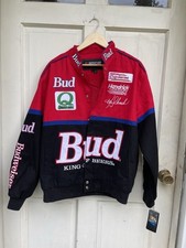 NWT Ken Schrader NASCAR Racing Jacket Size Large