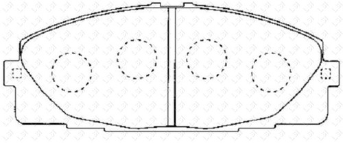Front Ceramic Brake Pads and Rotors Set for Toyota HIACE KDH TRH 2005-18 - Picture 4 of 5