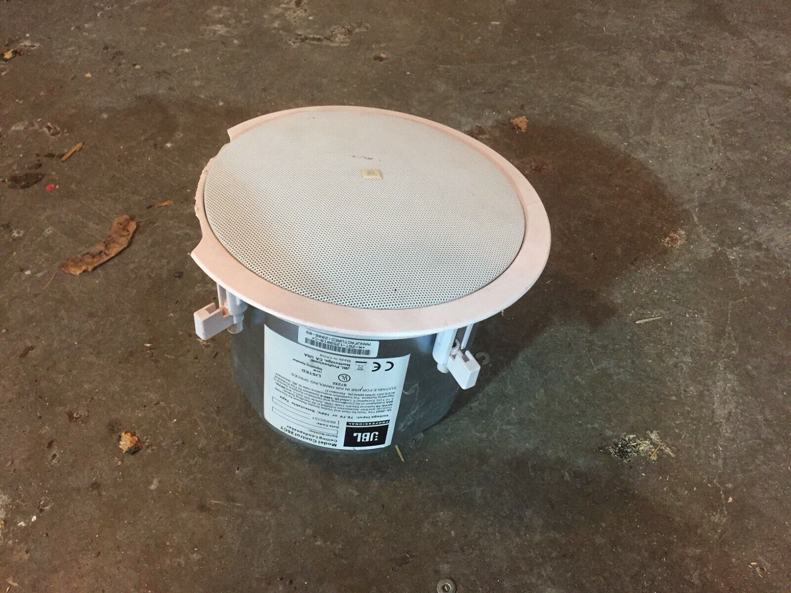 人気カラーの センターバレーJBL Professional Control 26CT-LS Ceiling Loudspeaker Assembly for Life Safe JBL Professional Control 26CT-LS Ceiling Loudspeaker Assembly for Life Safe