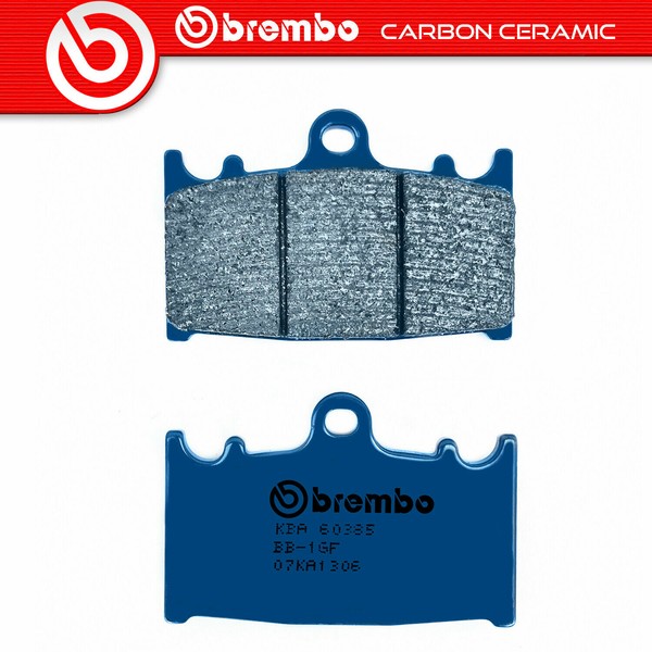 Brembo Carbon Keramische BremsbeläGe FüR Suzuki Gsf 400 Katana 89>90-image