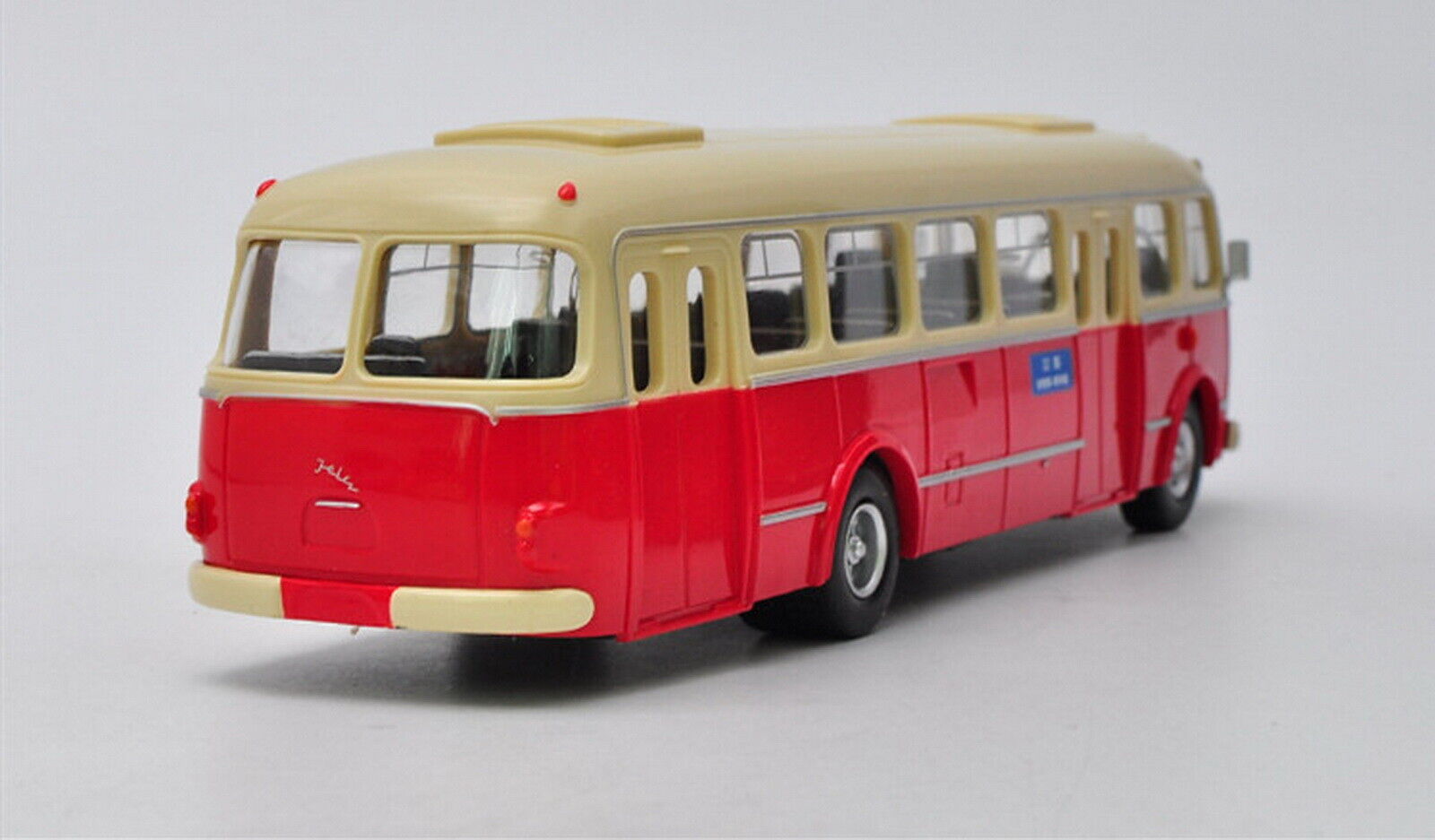 1:43 Scale Skoda 706 Krosa Bus Car Model Beijing Public Transport Classic  Car Model Bar