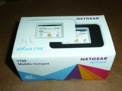 AT&T Netgear AirCard 770S 4G WiFi MiFi Mobile Hotspot - IN BOX | eBay