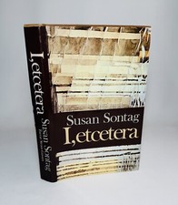 Product Image: I, etcetera-Susan Sontag-SIGNED!-TRUE First Edition/1st Printing w/ Org DJ-RARE!