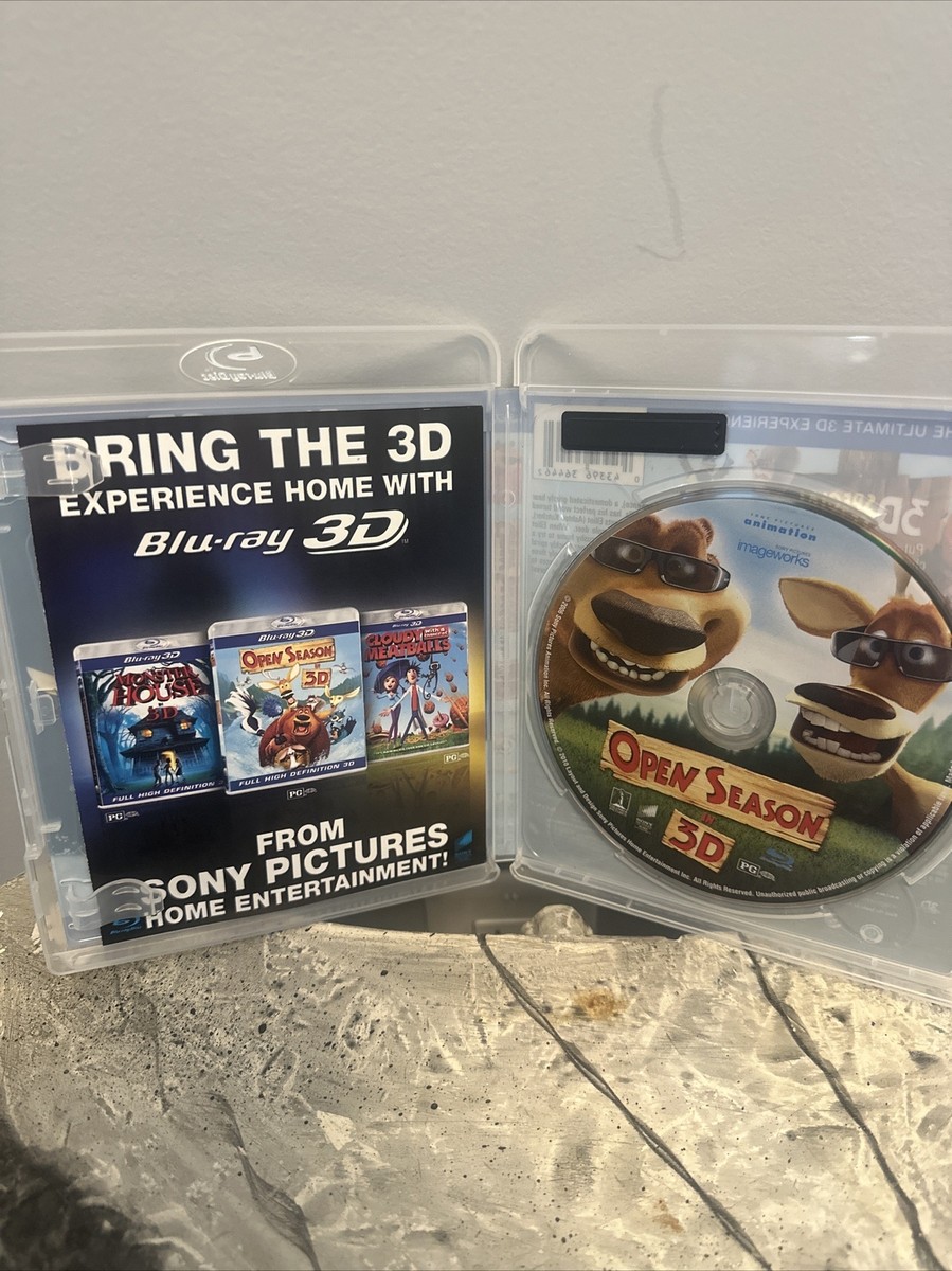 Open Season [Blu-ray 3D] Blu-ray 43396364400| eBay