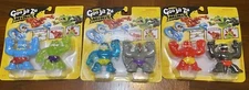 NEW Heroes of Goo Jit Zu Minis Lot of 6 Super Stretchy Mini Figures Complete Set