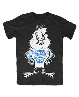 Chickenhawk Tattooed T-Shirt Gothic,Rockabilly,Tattoo,Emo,Comic,Fun,Kult