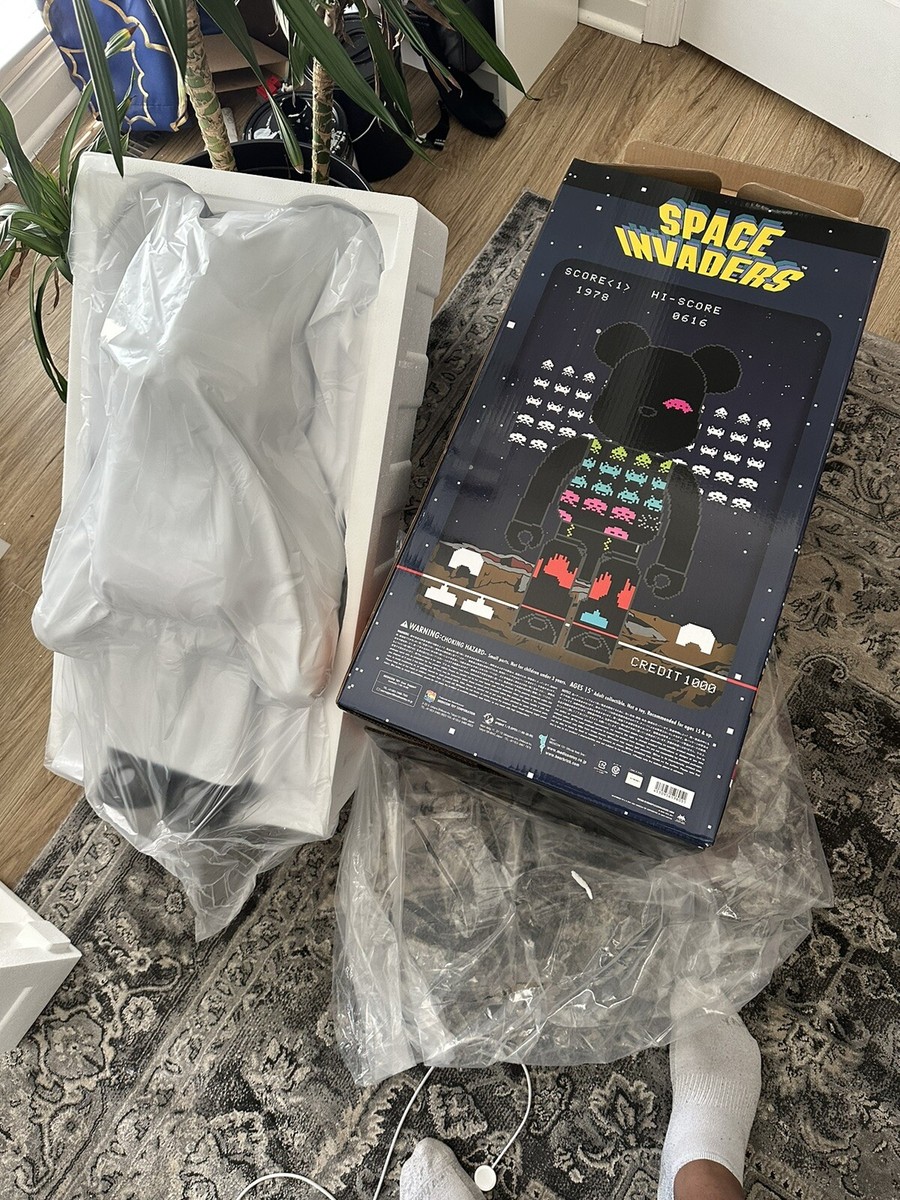Space Invaders 1000% Bearbrick by Medicom Toy | eBay Space Invaders 1000% Bearbrick by Medicom Toy | eBay