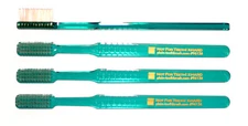 Sound Feelings Vintage-Style, Classic Toothbrushes - EXTRA-HARD, New, 4-Pack