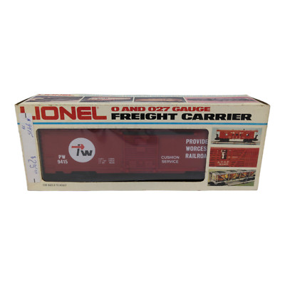 Vintage 1970s LIONEL O & O27 Gauge Train 6-9415 PW Red Box Car in Box, NICE!