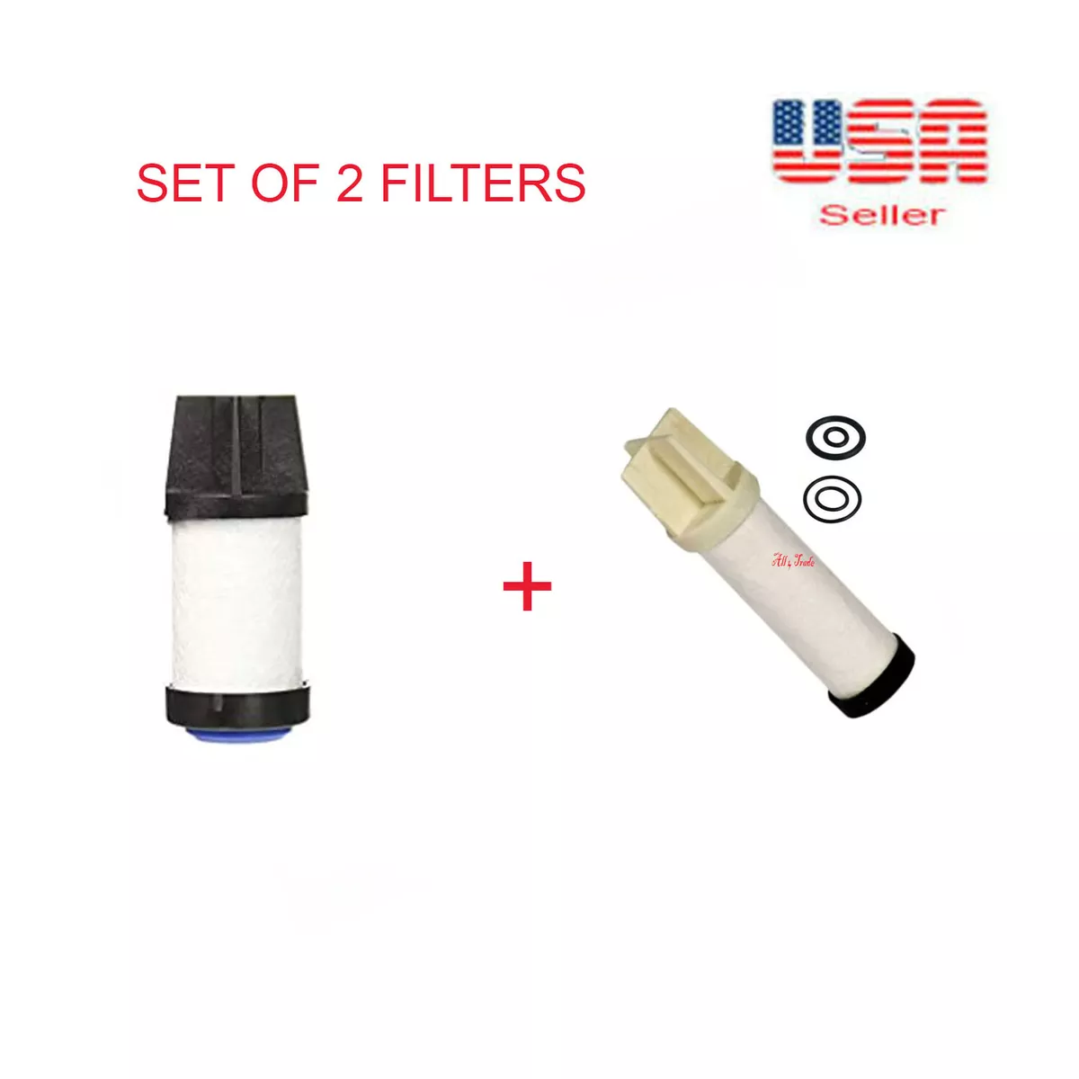 1 Low Pressure 1 x High Pressure Natural Fuel Filter Fit Honda