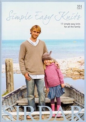 Sirdar Simple Easy Knits für die Familie Strickmusterbuch 0331