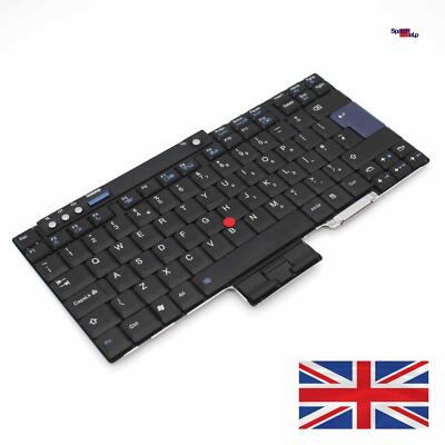 IBM THINKPAD T60 T61 R60 R61 T400 39T0952 Keyboard MW90-UK English ...