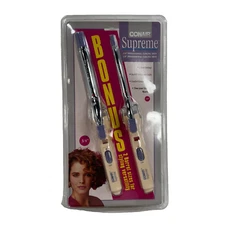 Vintage 1992 Conair Supreme Curling Iron Set of 2 New Old Stock