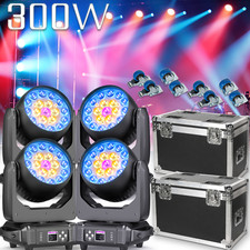 19X20W RGBW LED Beam Moving Head Light DMX DJ Stage Zoom In&Out Wall Wash Lights
