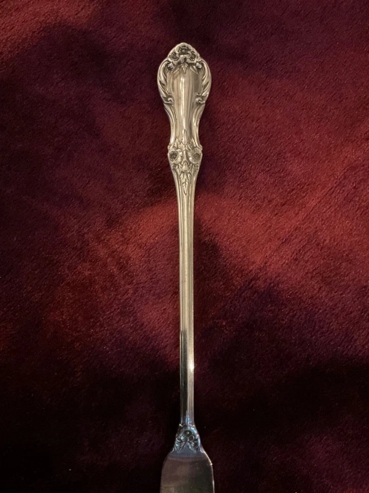 "Tenedor(s) para servir pequeño o limón 6"" WILD ROSE de International Sterling Silver"  Foto 3 de 3