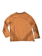 All In Motion Men's Long Sleeve Performance T-Shirt - Copper Size XXL