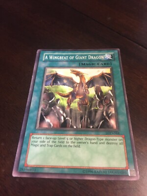 Yugioh: A Wingbeat of Giant Dragon - LOD-044 - Legacy of Darkness - NM ...