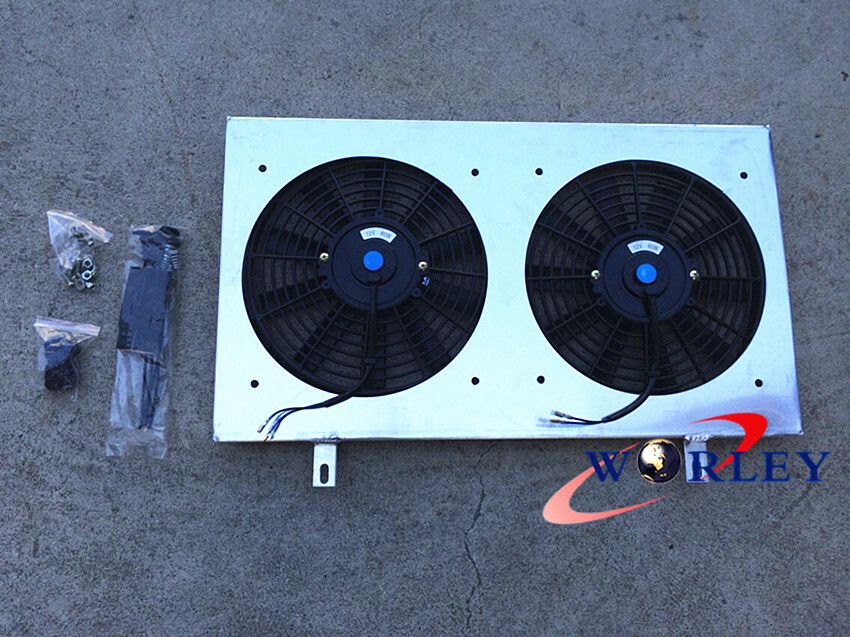 FOR NISSAN SKYLINE S13 CA18 R32 RB20 GTR GTS Aluminum Fan Shroud and