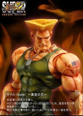  Square-Enix Street Fighter IV Guile Play Arts Kai